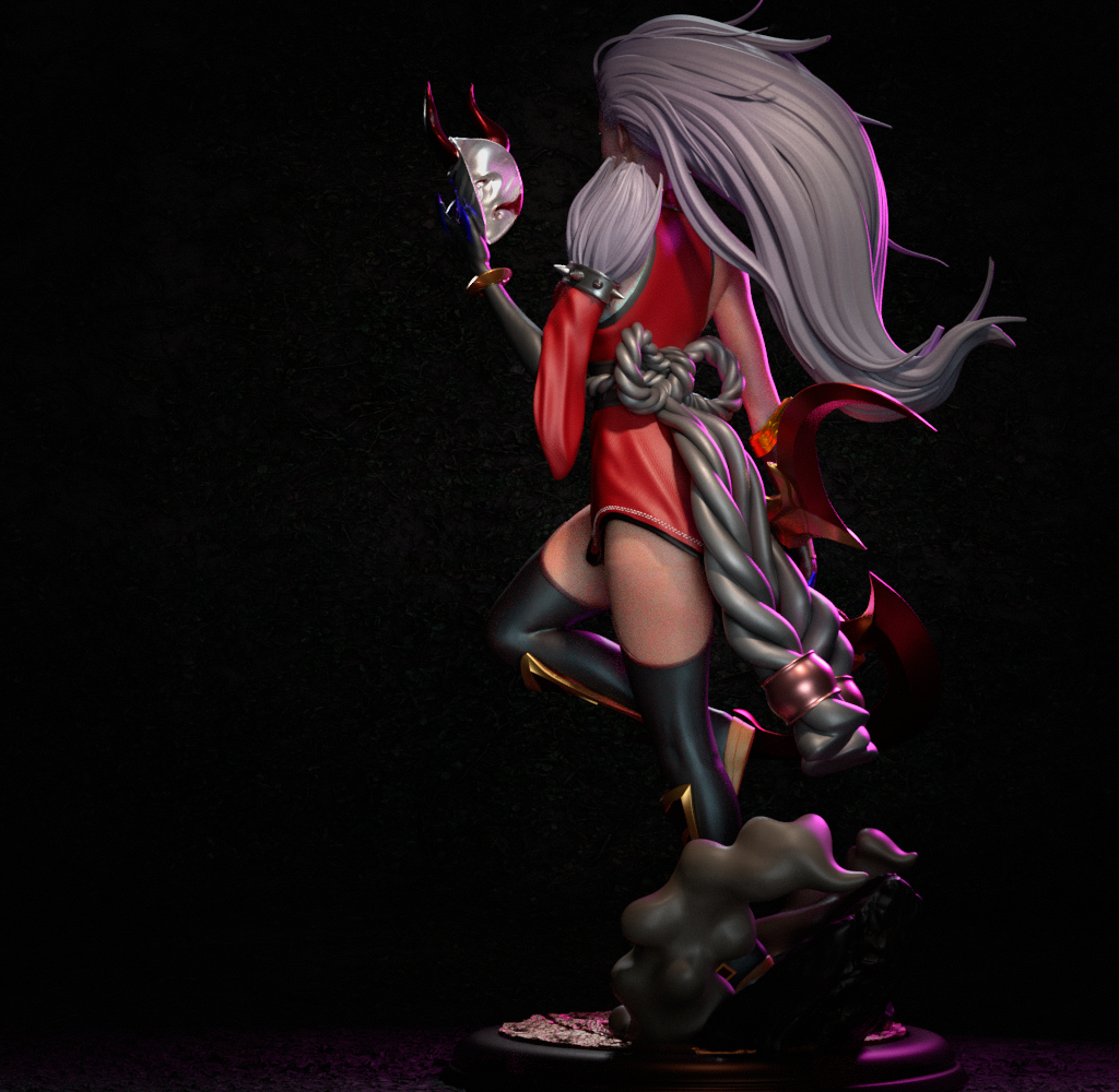 Bloodmoon - 3D Printed Model Kit - 1:6 Scale