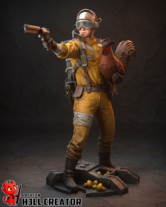 Raider (Arc Raiders) - 1:10 3D Printed Fan Art Model Kit