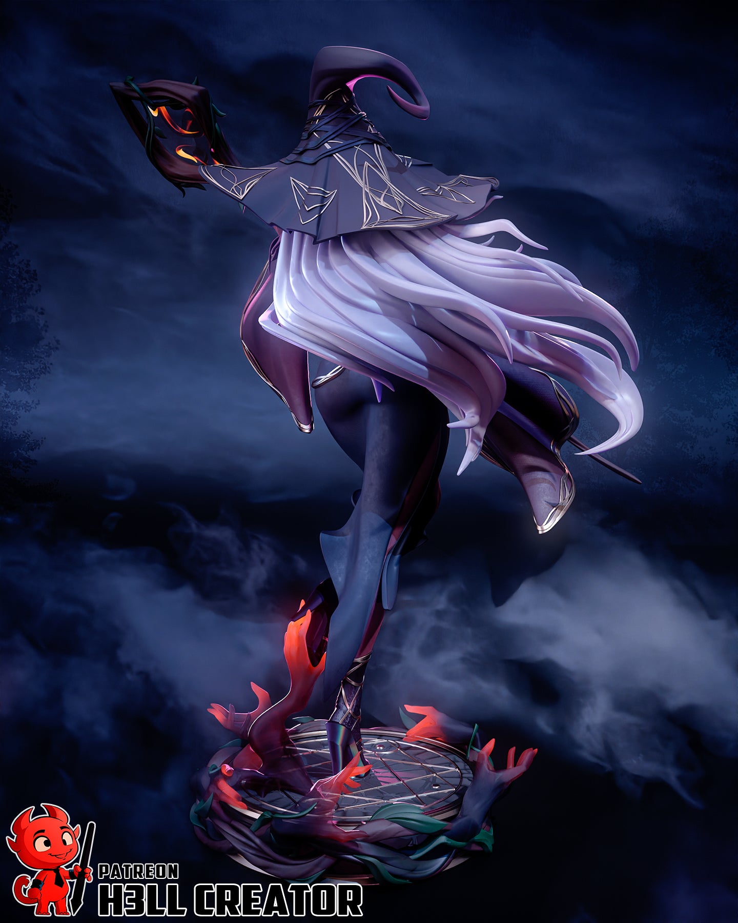 Recluse (Elden Ring: Nightreign) - 3D Printed Fan Art Model Kit