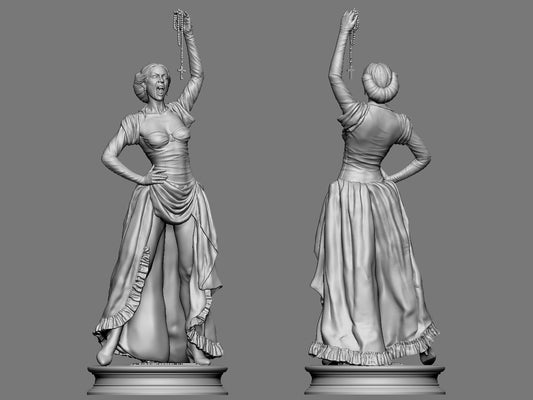 Regine Dandridge - 3D Printed Statue - Friday Night
