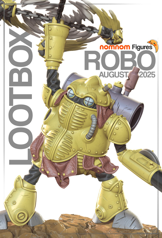 Robo (Chrono Trigger) 3d Printed Model Kit