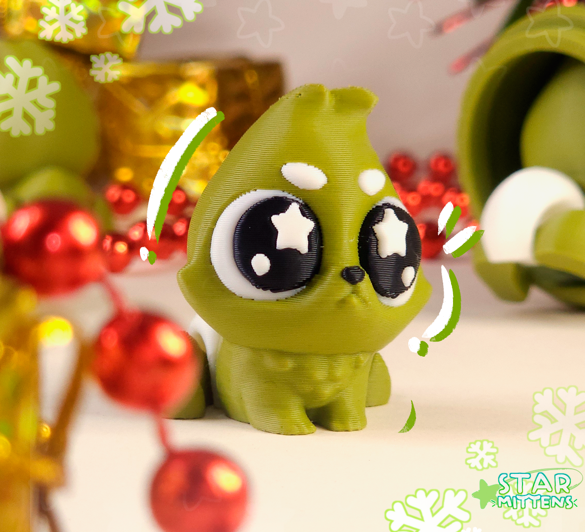 StarMittens Baby Grinch abd Bottle Fidget