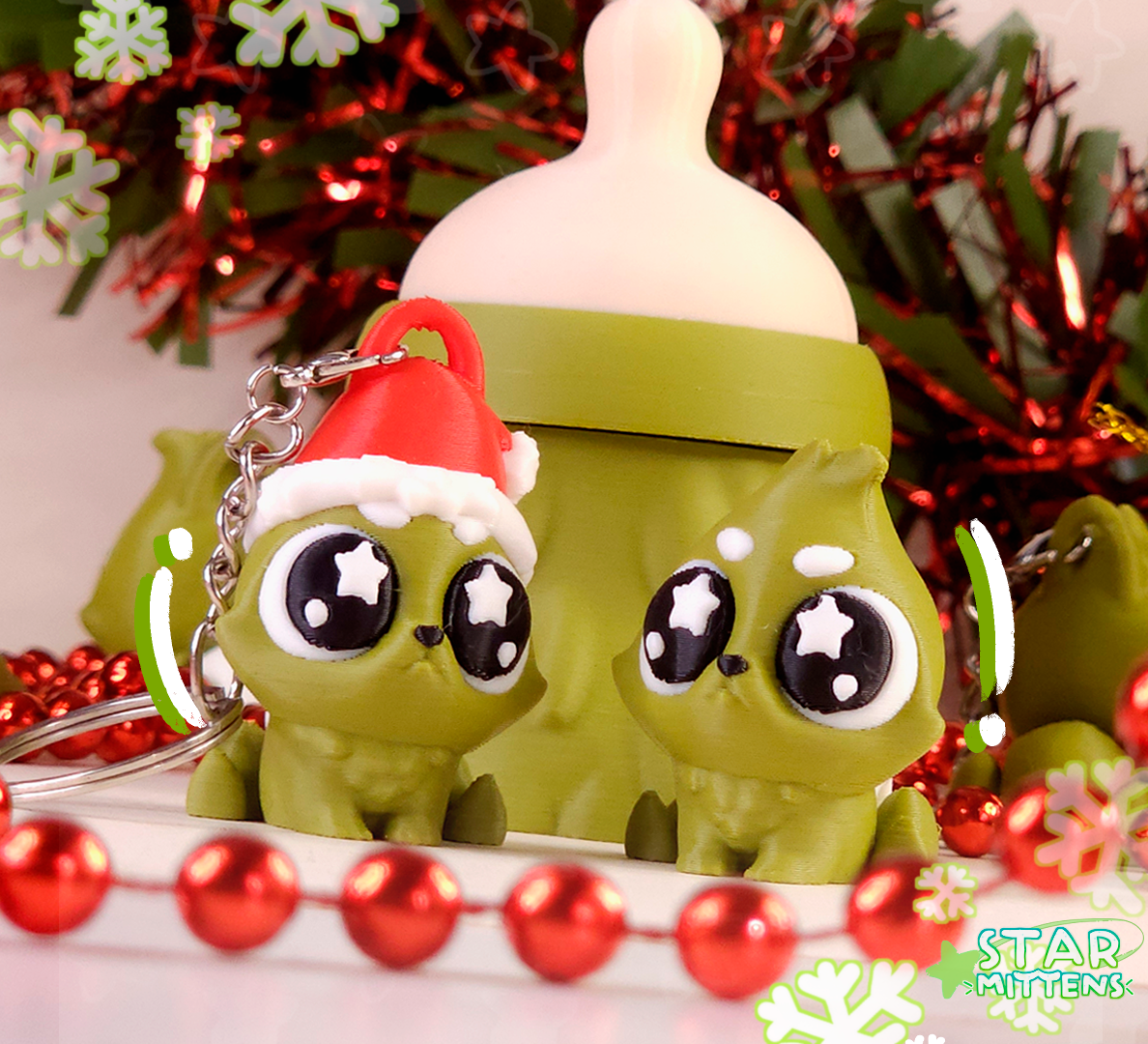 StarMittens Baby Grinch abd Bottle Fidget