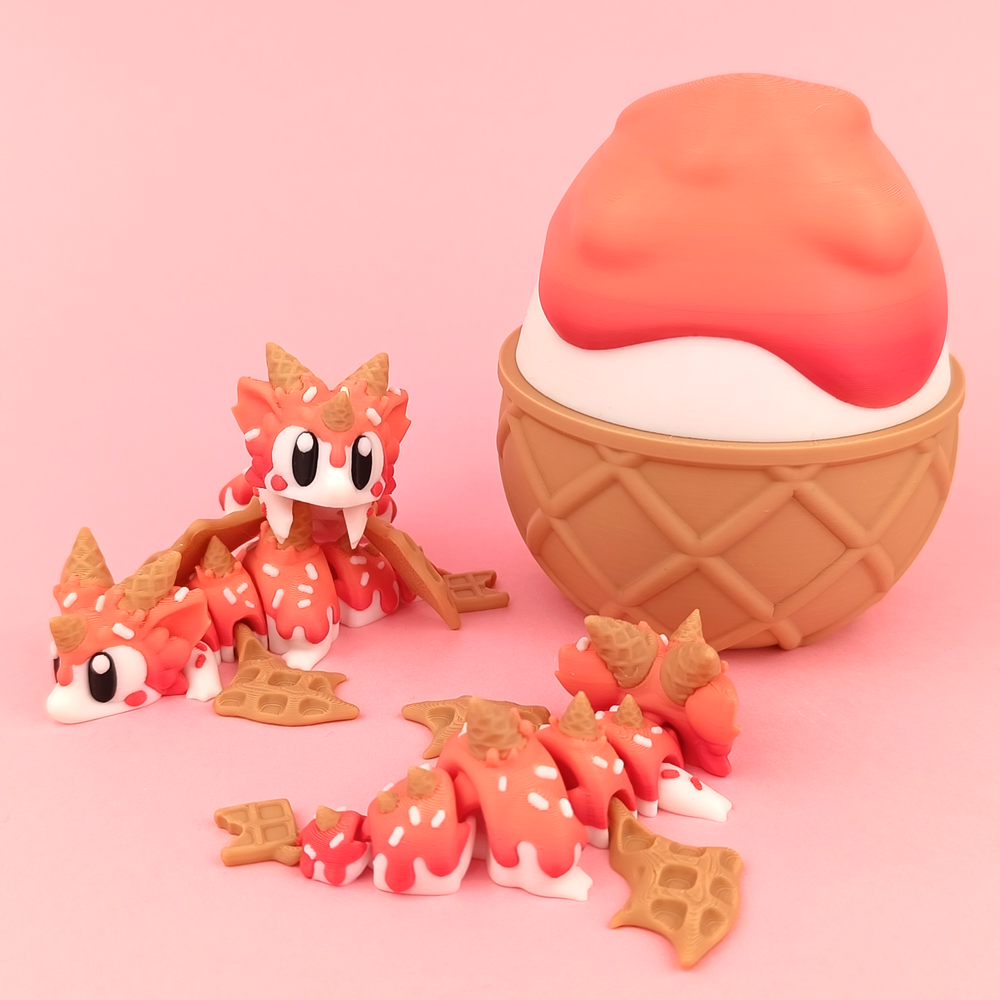 Sugar Rush Egg and Flexi Dragon