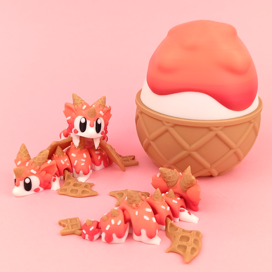 Sugar Rush Egg and Flexi Dragon