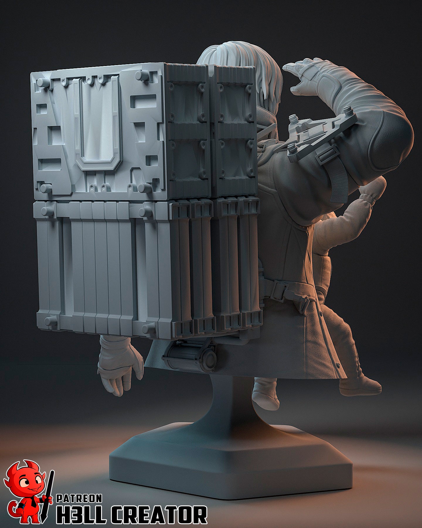 Sam Bridges (Death Stranding 2) 3d Printed Model Kit - 1:12