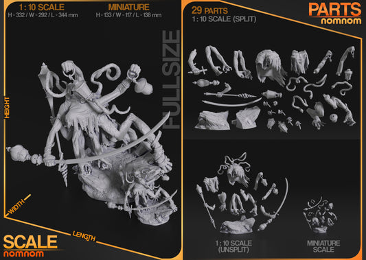 Lamp Master - Clair Obscur Expedition 33- 3D Printed Statue