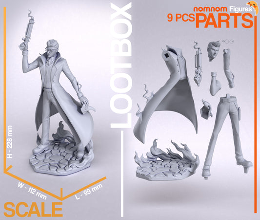 Percy (Legend of Vox Machina) 3D Printed Model Kit