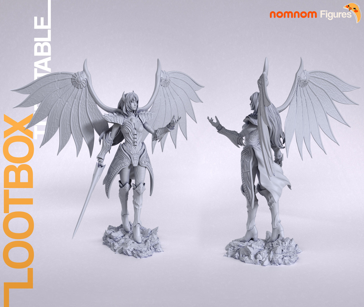 Rose (Legend of Dragoon) 3D Printed Model Kit