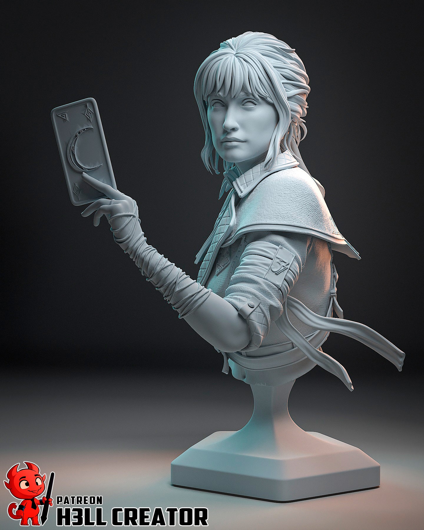 Sciel (Clair Obscur: Expedition 33) 3d Printed Model Kit - 1:12