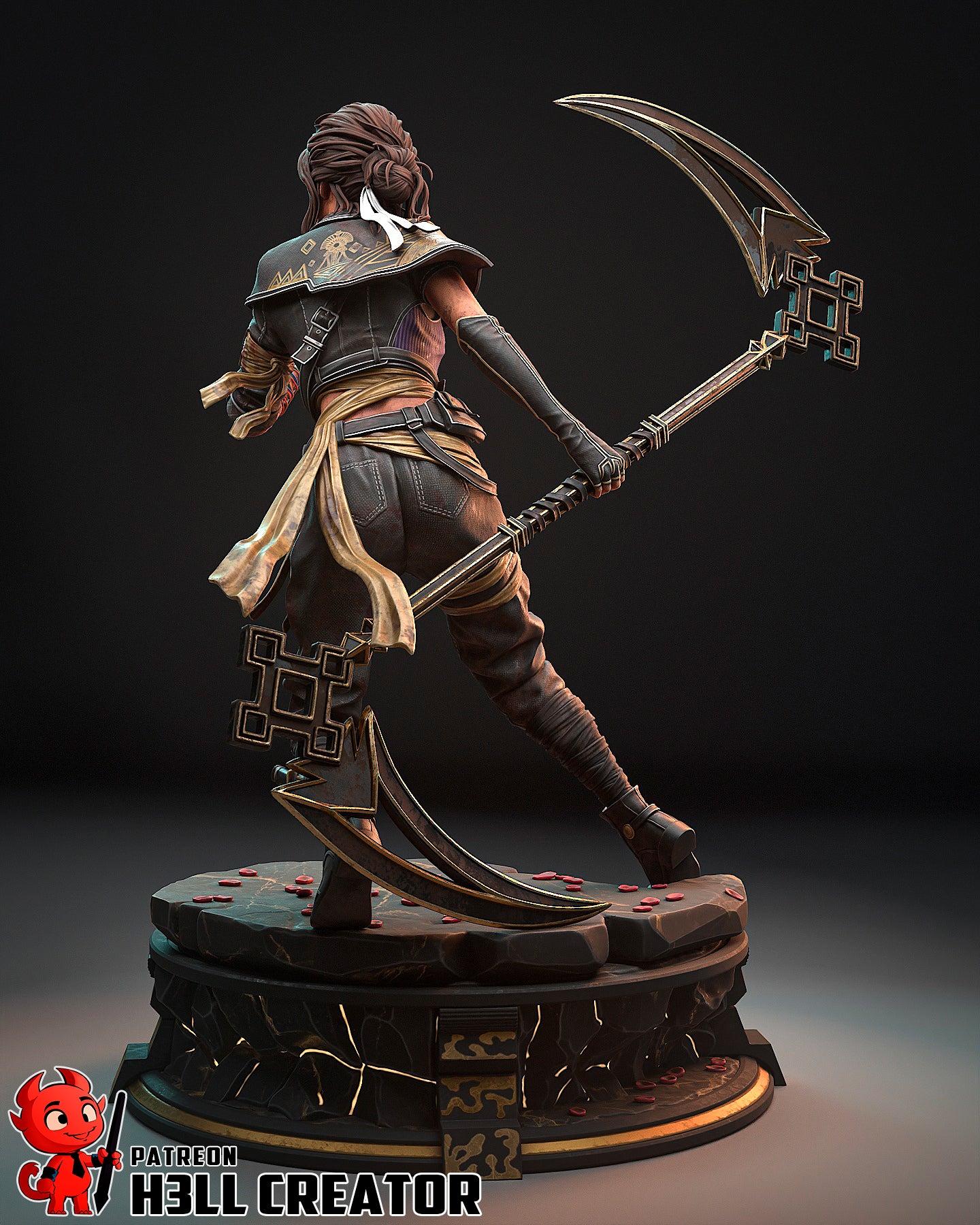 Sciel (Clair Obscur: Expedition 33) 3d Printed Model Kit - 1:12