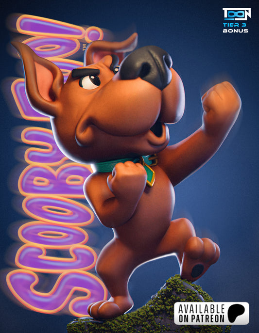 Scrappy Doo - Scooby Doo - 6 Scale 3D Printed Statue Model Kit