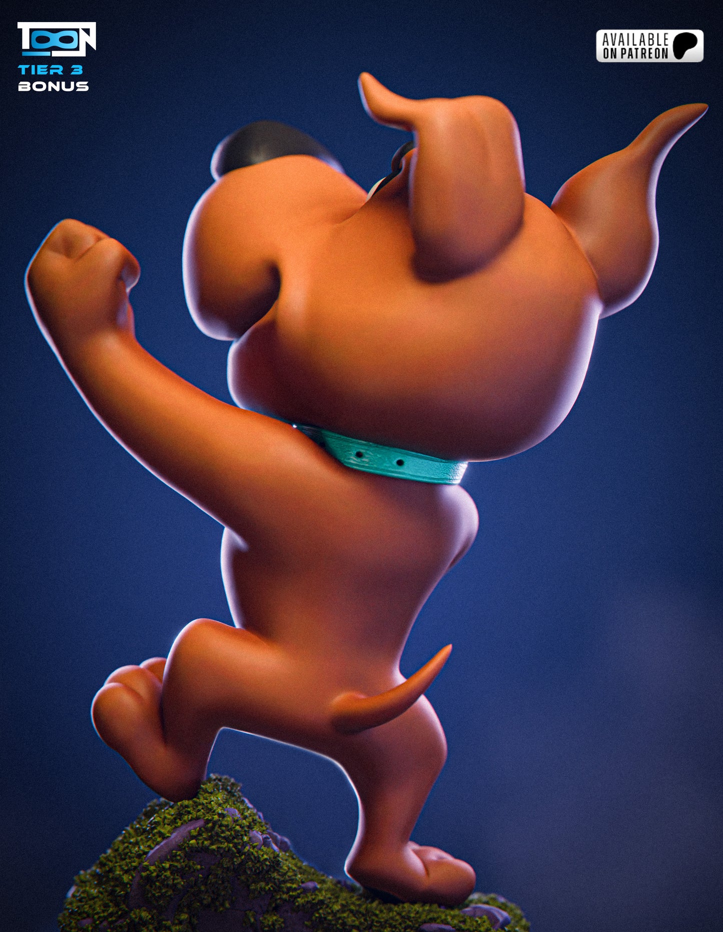 Scrappy Doo - Scooby Doo - 6 Scale 3D Printed Statue Model Kit