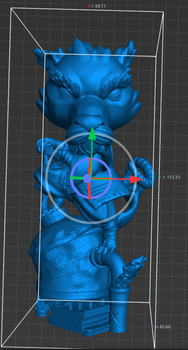 Master Splinter Chibi (ZEZ) - 3D Printed Fan Art Model Kit