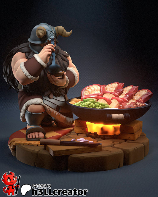Senshi - 3D Printed Statue - 105mm