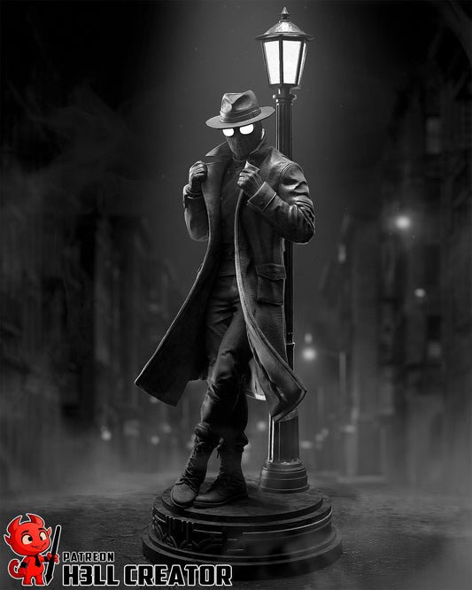 Spider Noir - 3D printed Statue / Bust Model Kit - 10 Scale