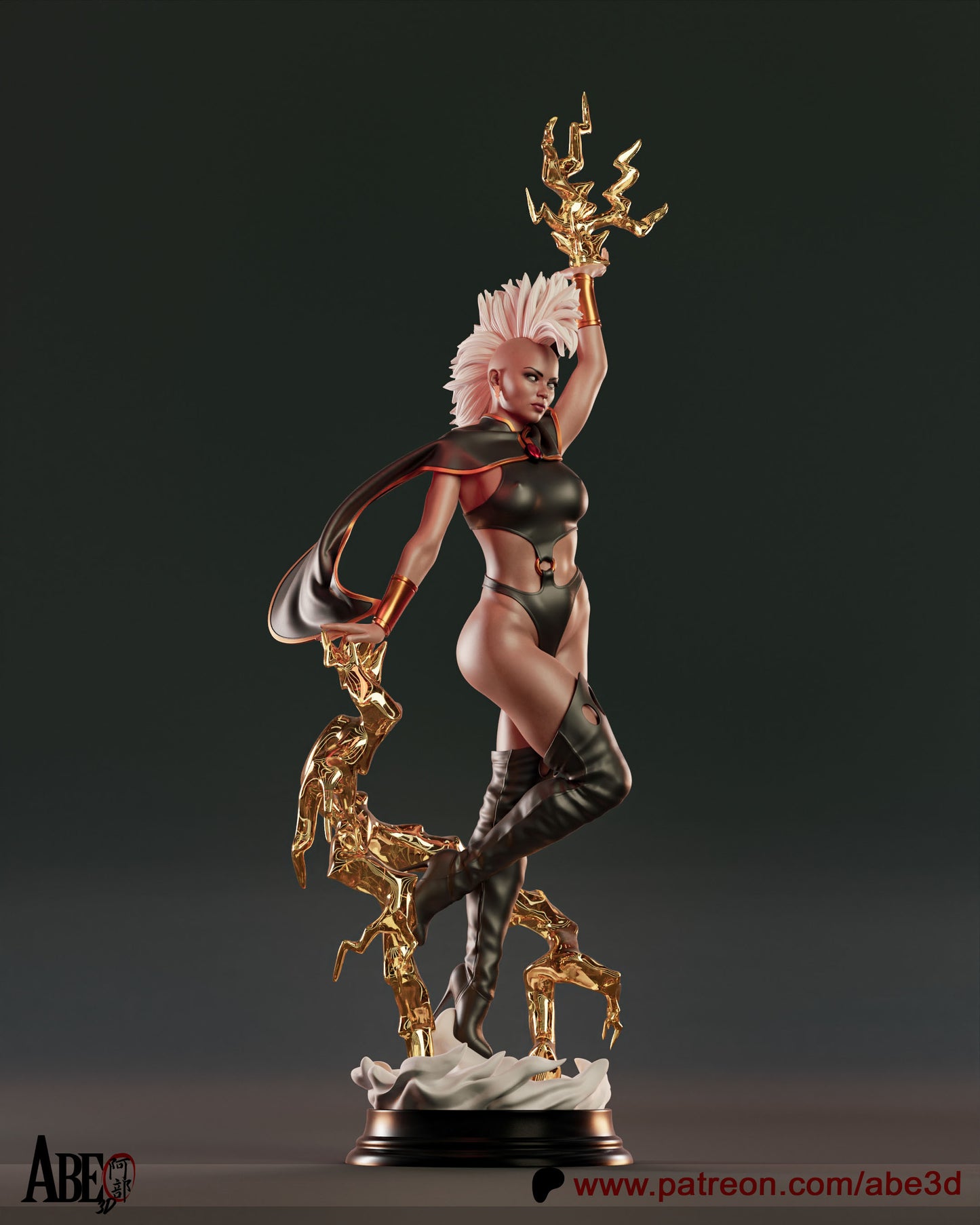Storm (X-Men) - 3D Model Kit - 1:4 Scale