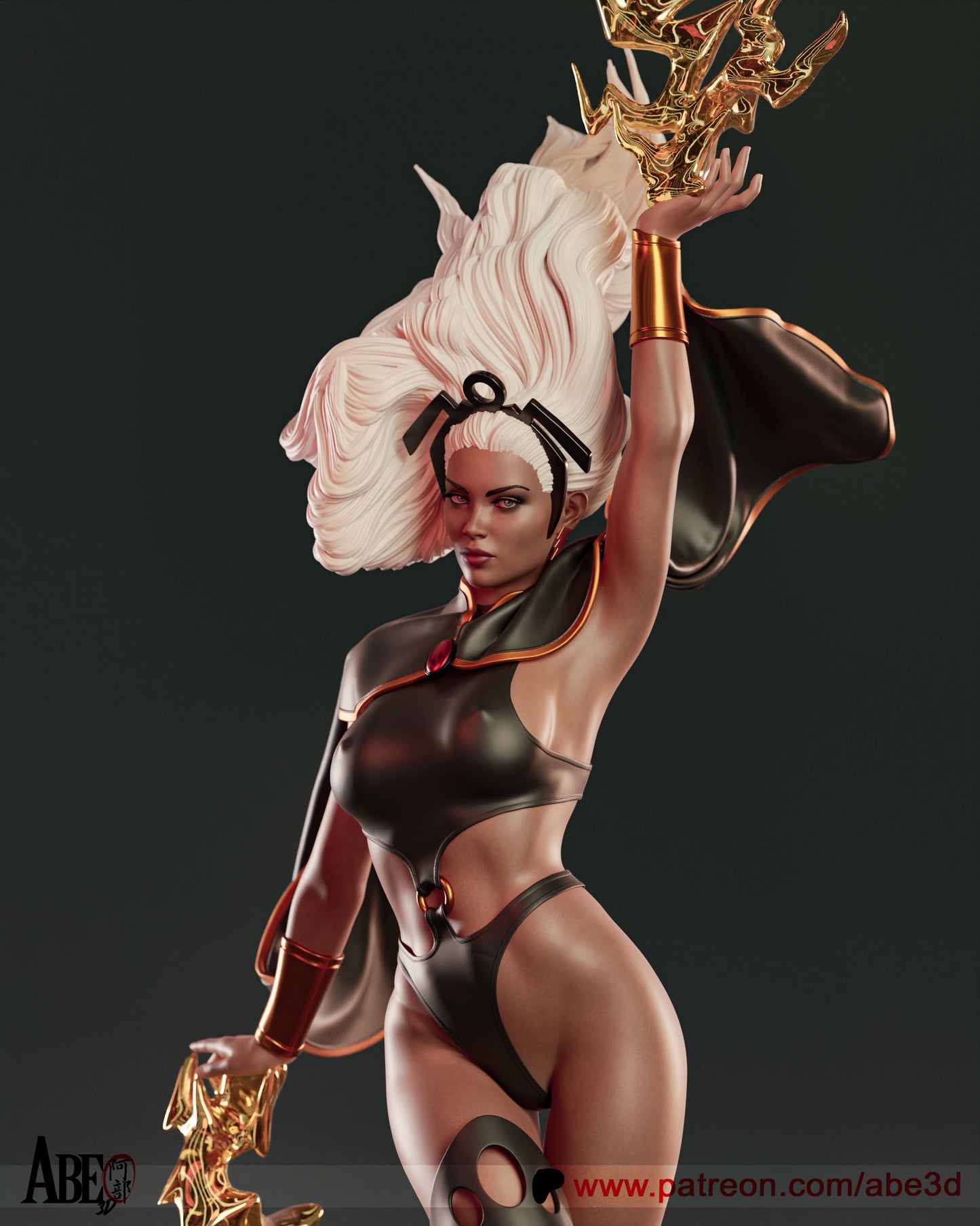 Storm (X-Men) - 3D Model Kit - 1:4 Scale