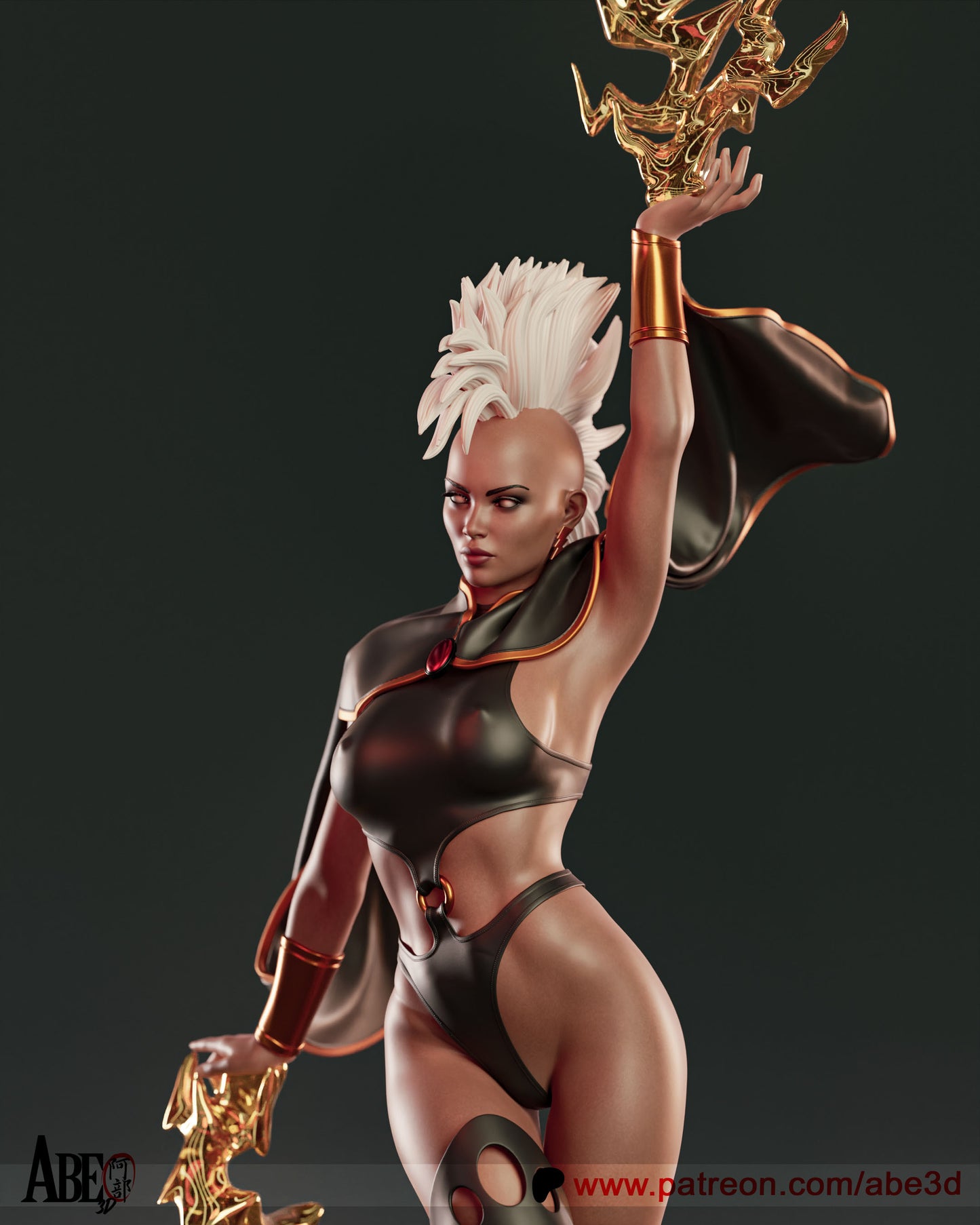 Storm (X-Men) - 3D Model Kit - 1:4 Scale