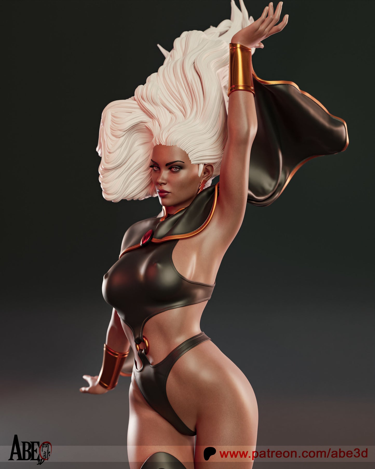 Storm (X-Men) - 3D Model Kit - 1:4 Scale