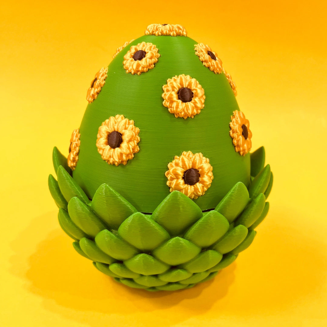 Sunflower Dragon and Egg
