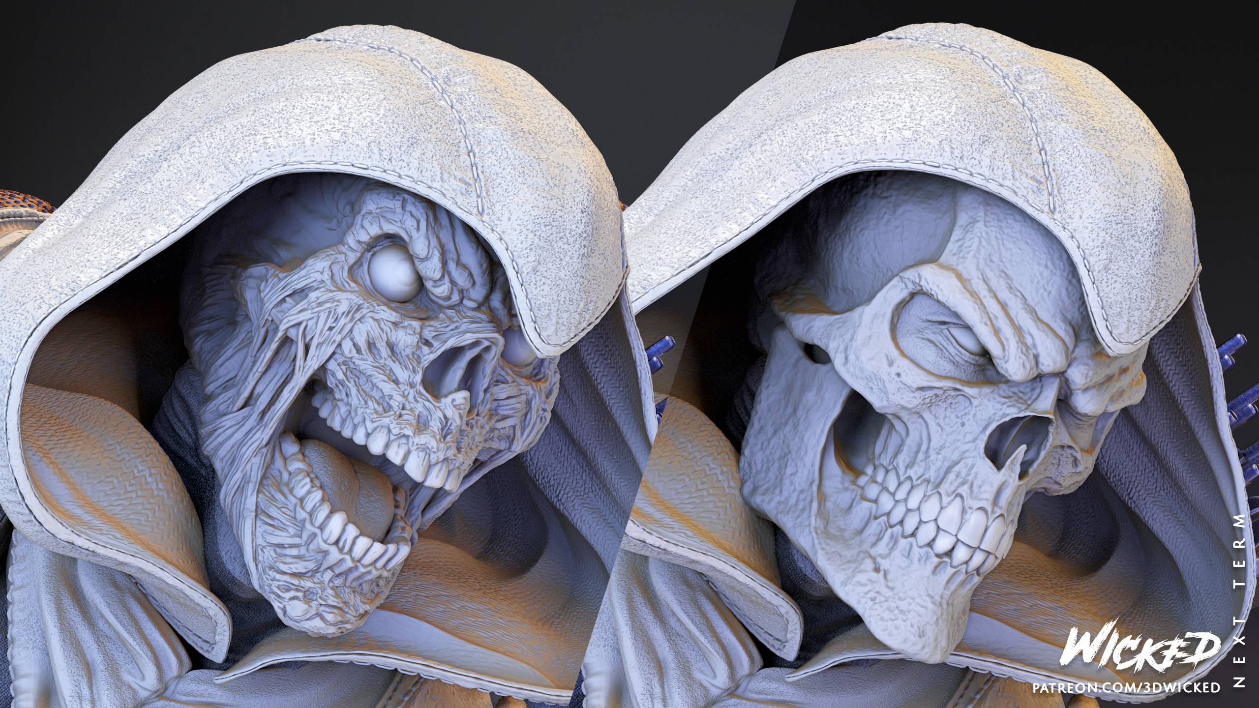 Taskmaster (Marvel) Sculpture (3D Printed) - Scales 6/8/10/12 (500mm - 250mm) Fan Art