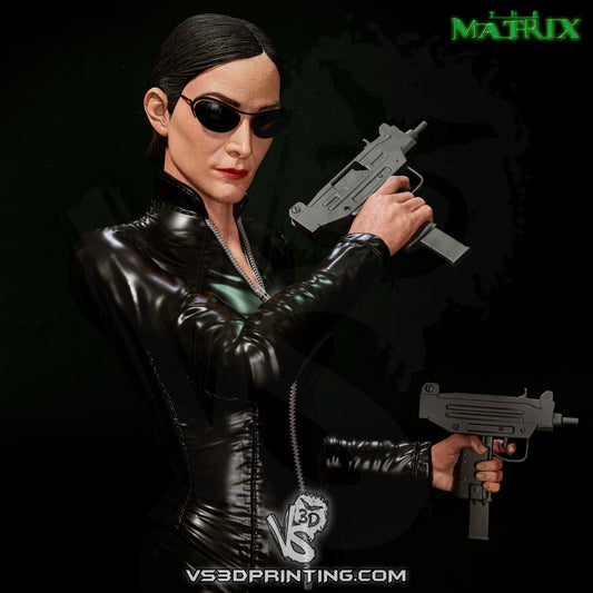 Trinity (The Matrix) - Sculpt - 3d Printed Model Kit