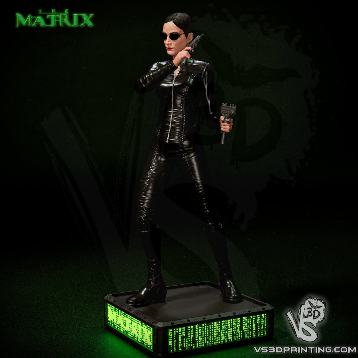 Trinity (The Matrix) - Sculpt - 3d Printed Model Kit
