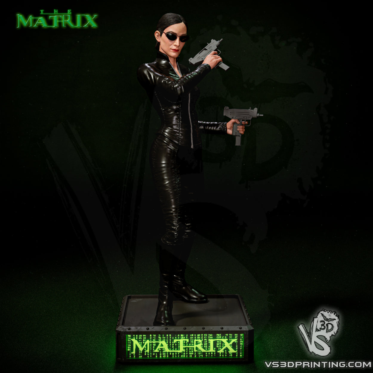 Trinity (The Matrix) - Sculpt - 3d Printed Model Kit