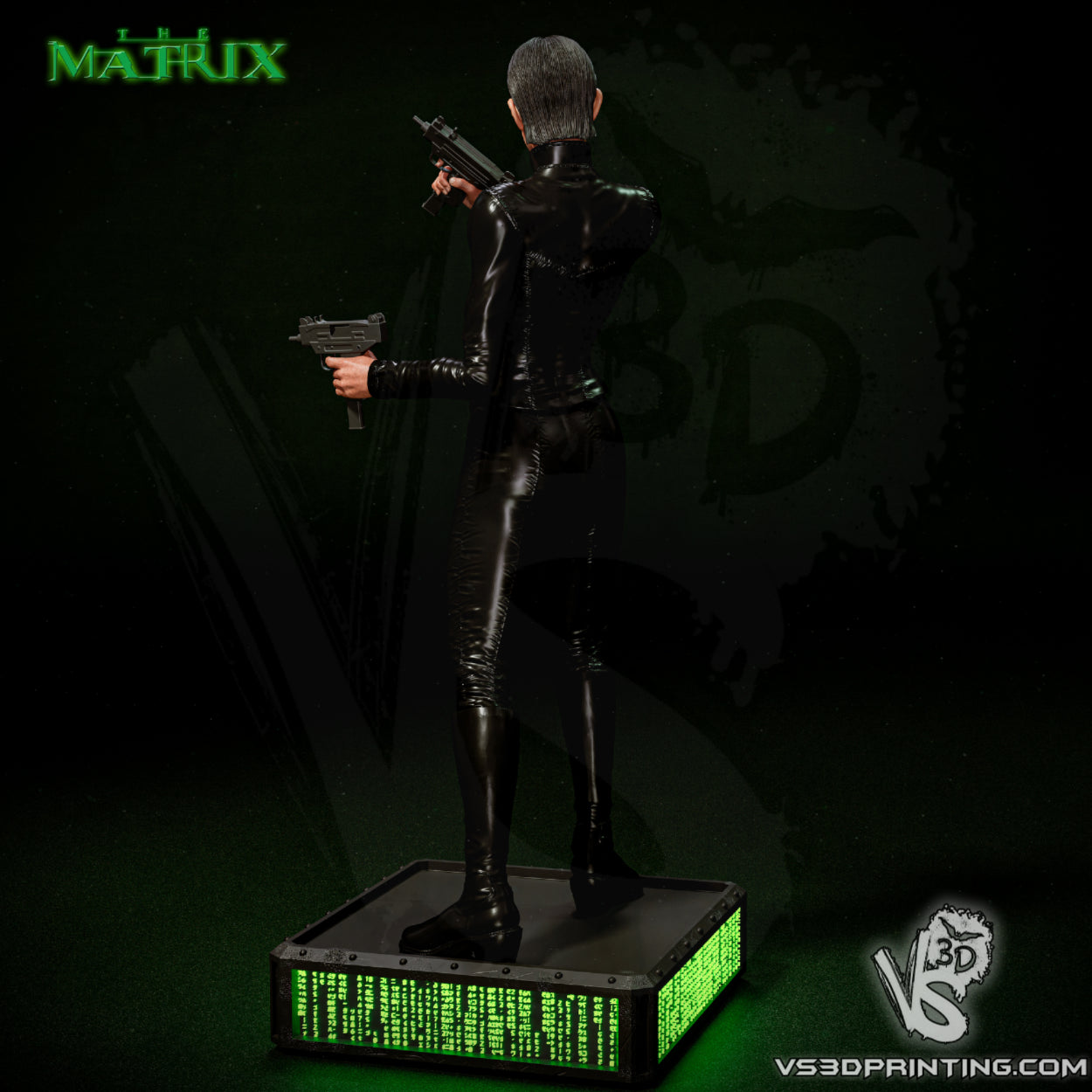 Trinity (The Matrix) - Sculpt - 3d Printed Model Kit