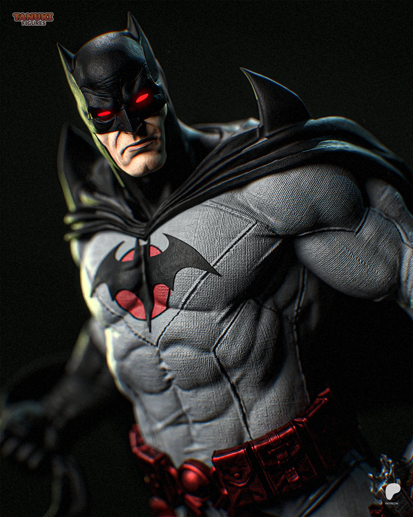 Batman - 3D Printed Model Statue Kit - 340mm