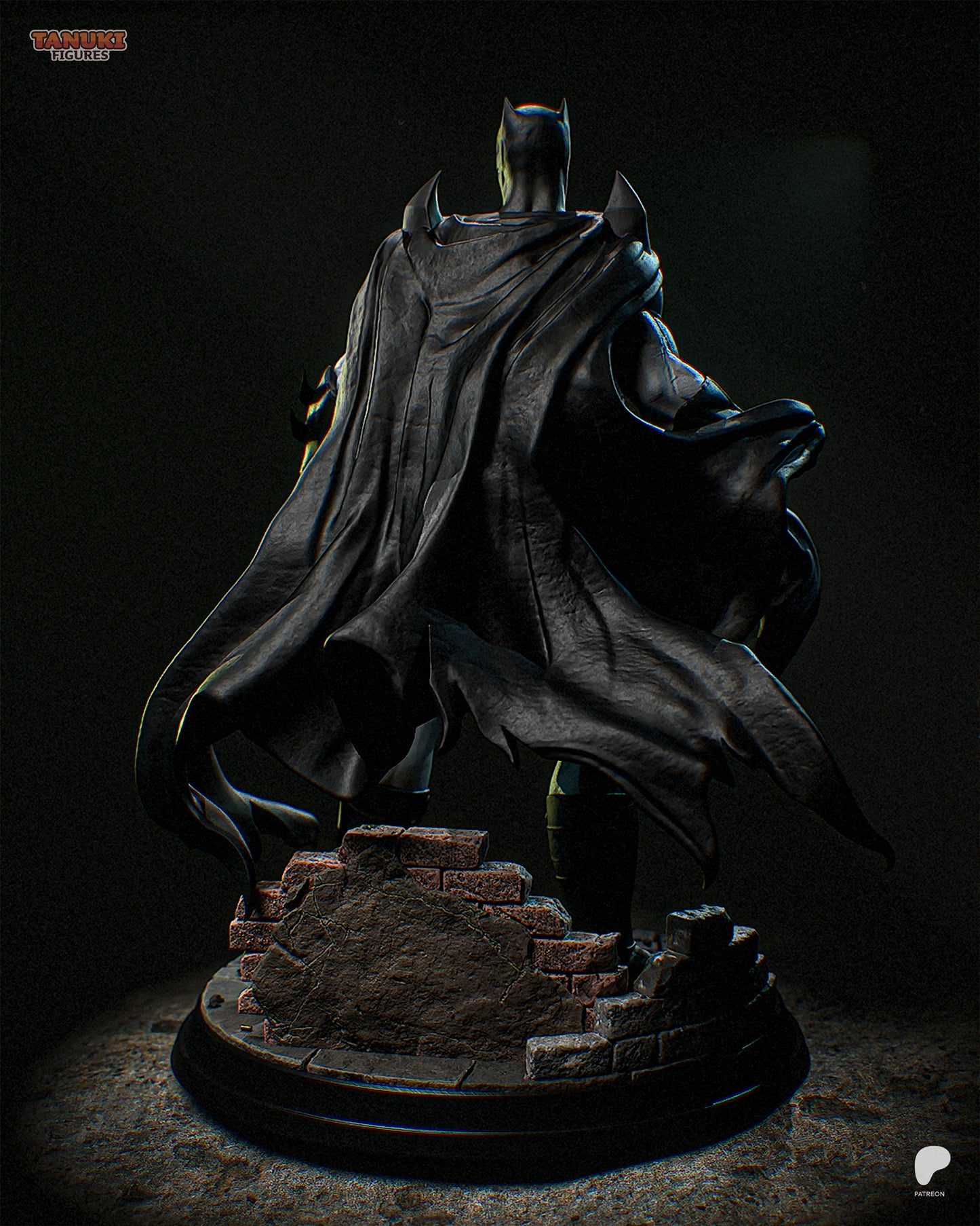 Batman - 3D Printed Model Statue Kit - 340mm