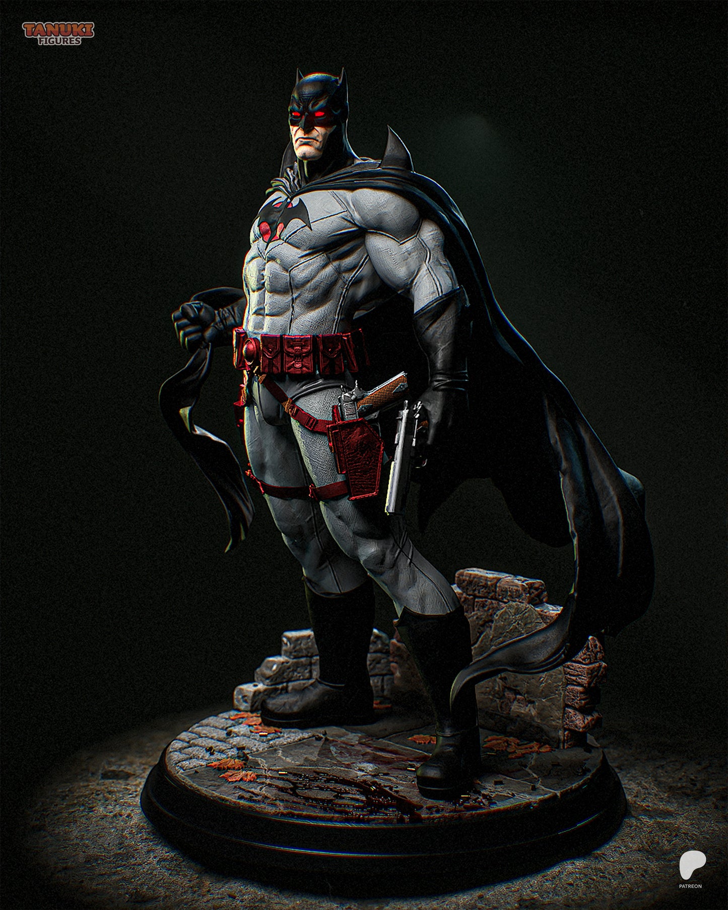Batman - 3D Printed Model Statue Kit - 340mm