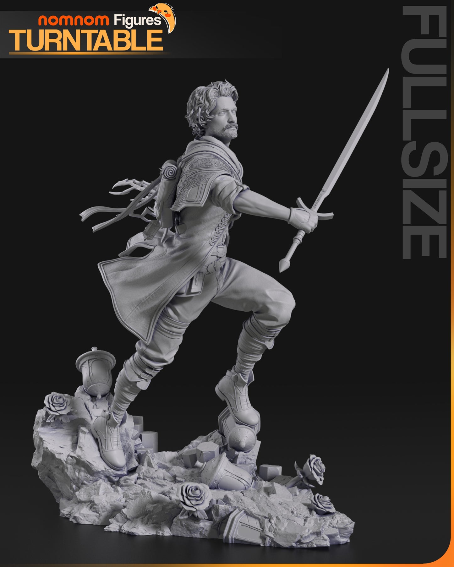 Gustave (Clair Obscur Expedition 33) 3d Printed Model Kit