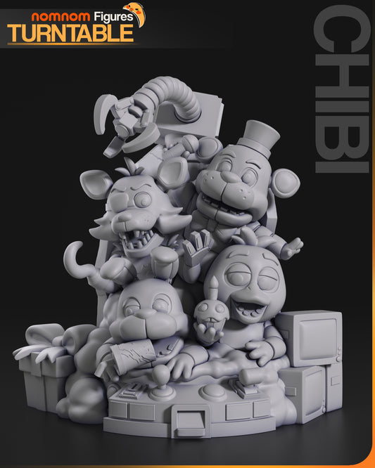 Five Nights at Freddys (Miniature) 3d Printed Model Kit