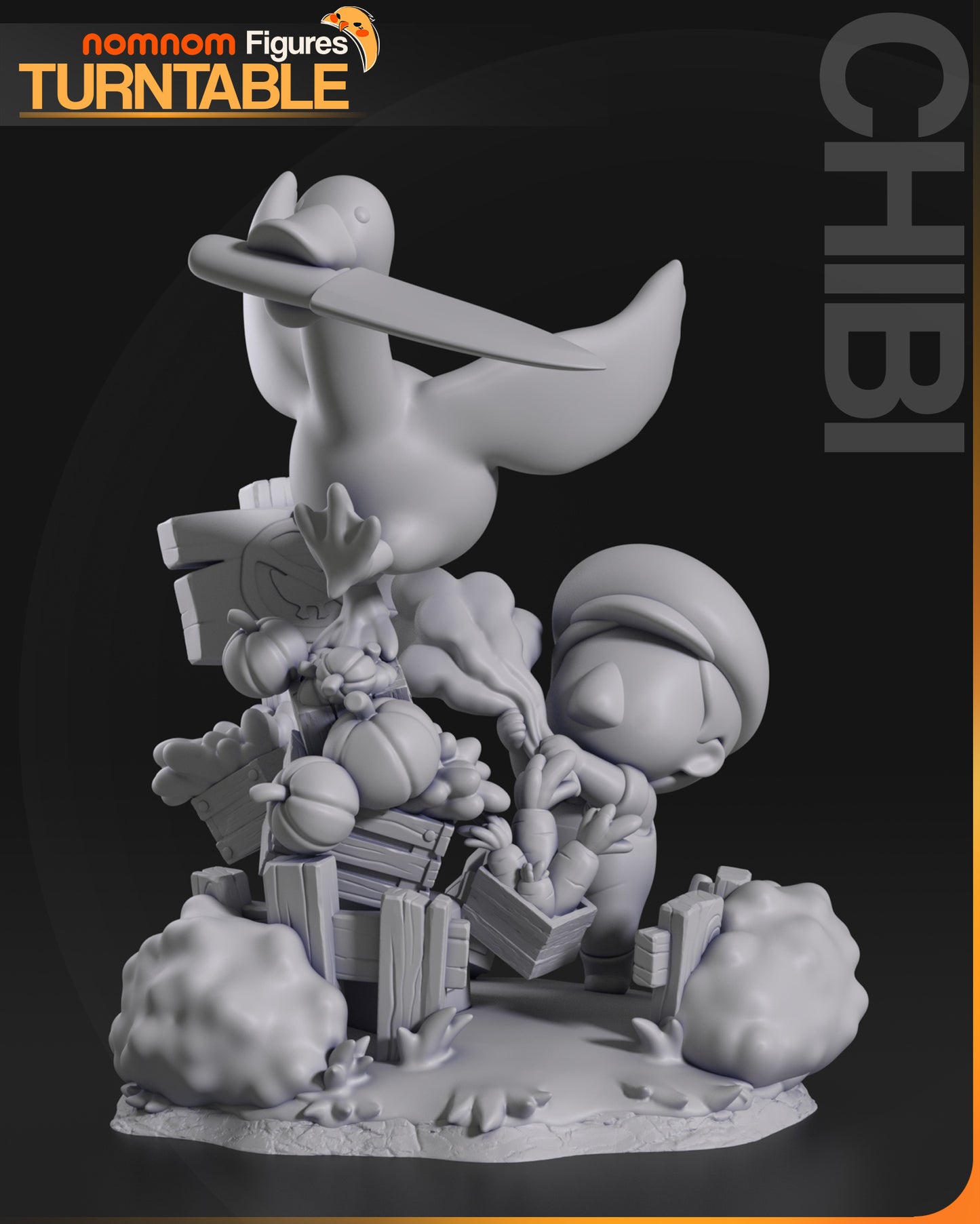 The Ultimate Goose Game - Chibi - 99mm