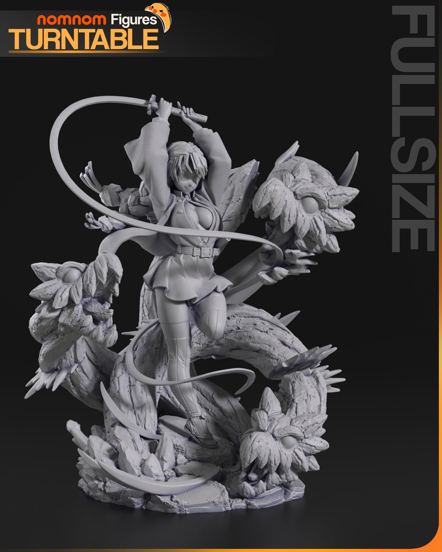 Mitsuri (Demon Slayer) 3d Printed Model Kit