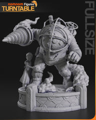 Bouncer (Bioshock) - 3D Print Fan Art - Various Scales