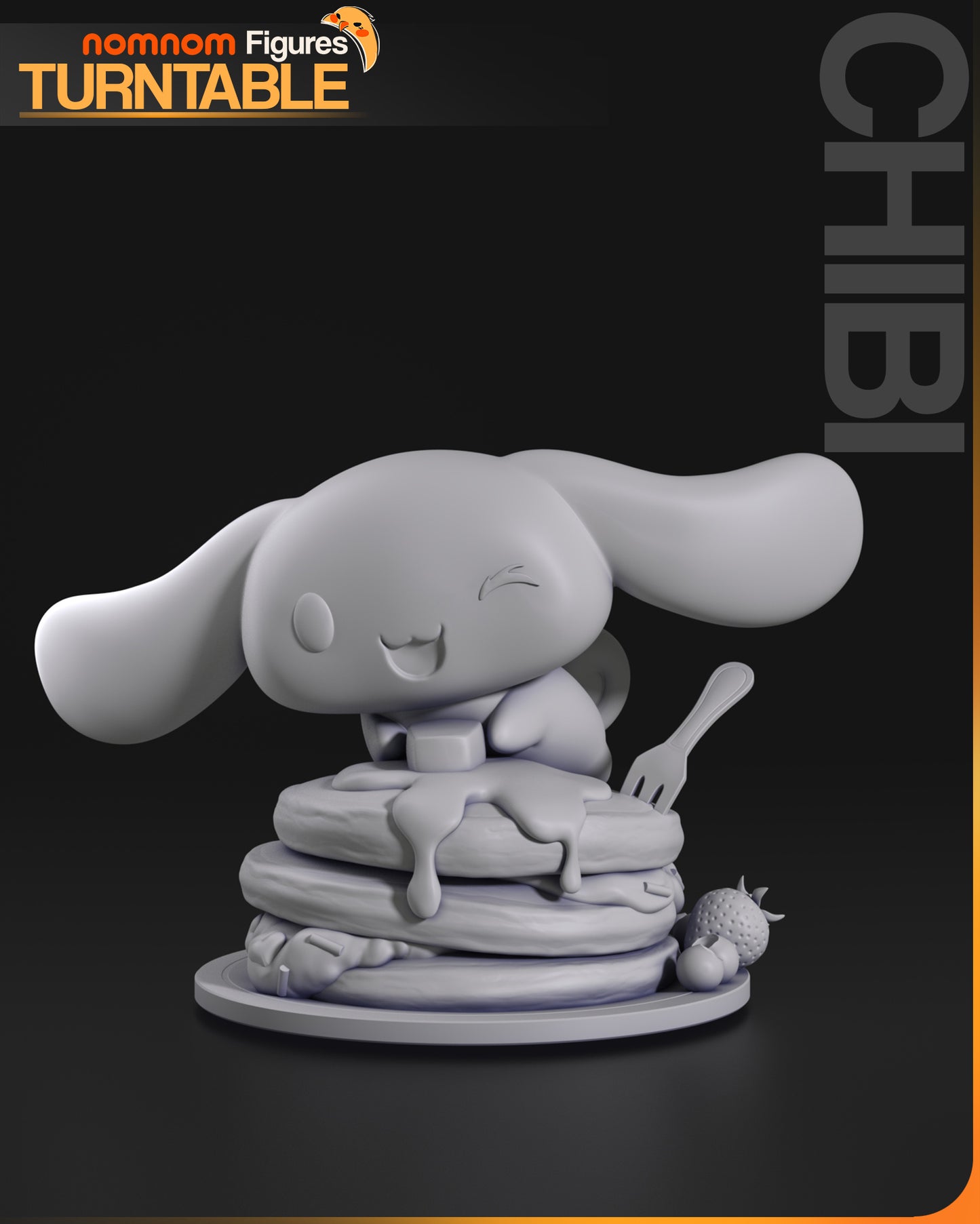 Cinnamoroll (Hello Kitty) 3d Printed Chibi Model Kit