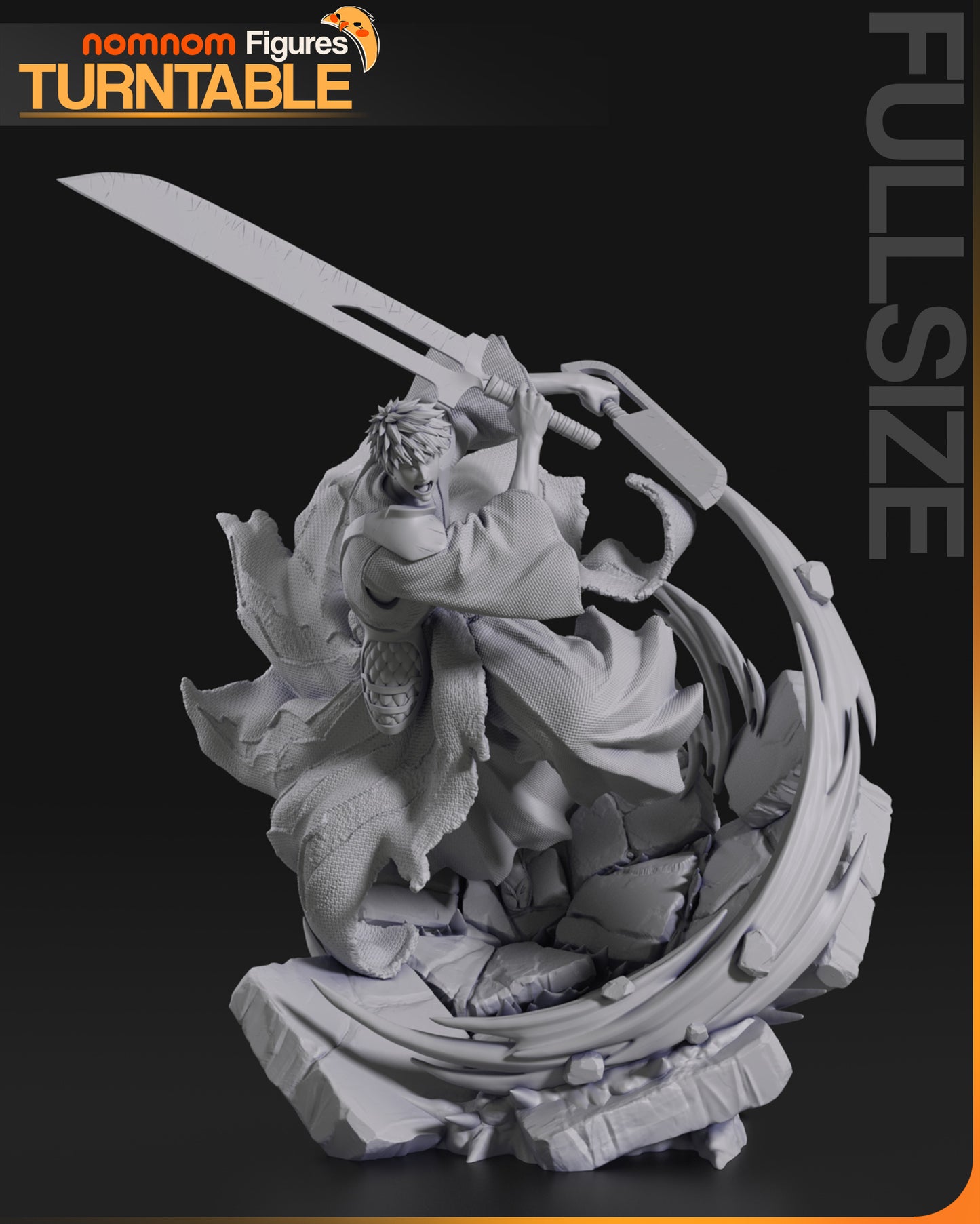 Ichigo Kurosaki (Bleach) 3d Printed Model Kit