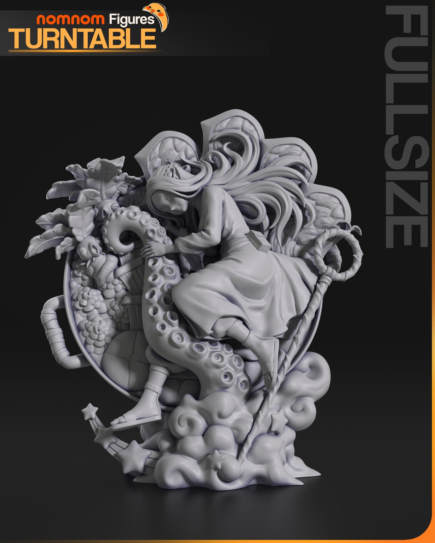 Marcille (Delicious in Dungeon) 3d Printed Model Kit - 1:10 and Mini