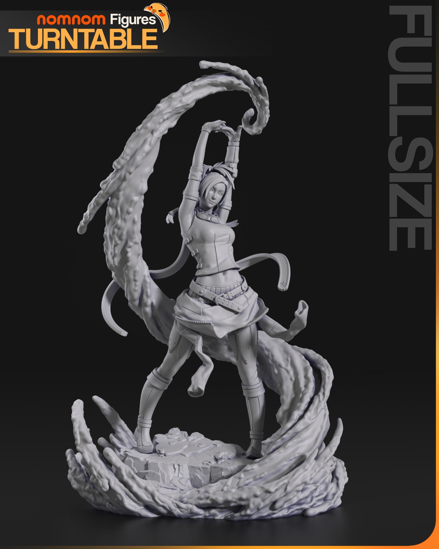 Rikku (Final Fantasy) 3d Printed Model Kit