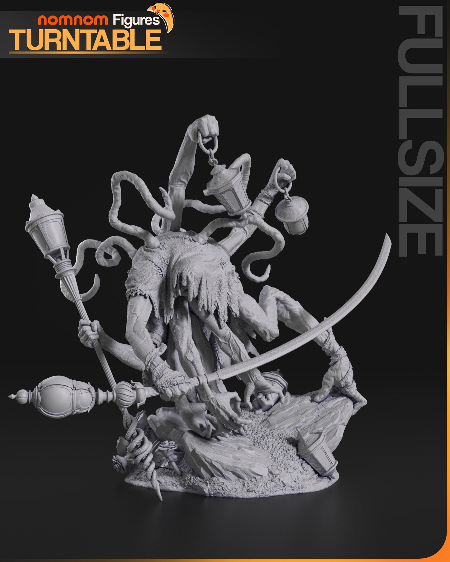 Lamp Master - Clair Obscur Expedition 33- 3D Printed Statue