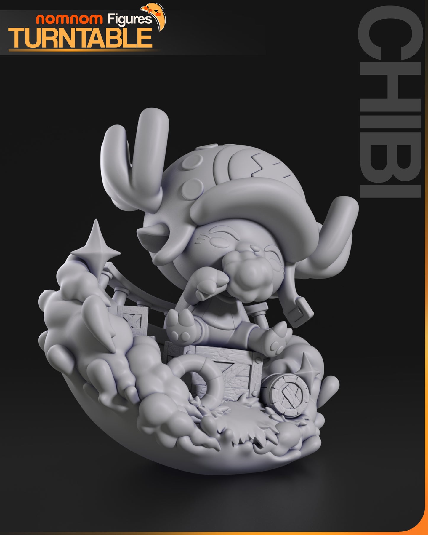 Tony Tony Chopper (Fan Art) - 3D Printed Model Kit