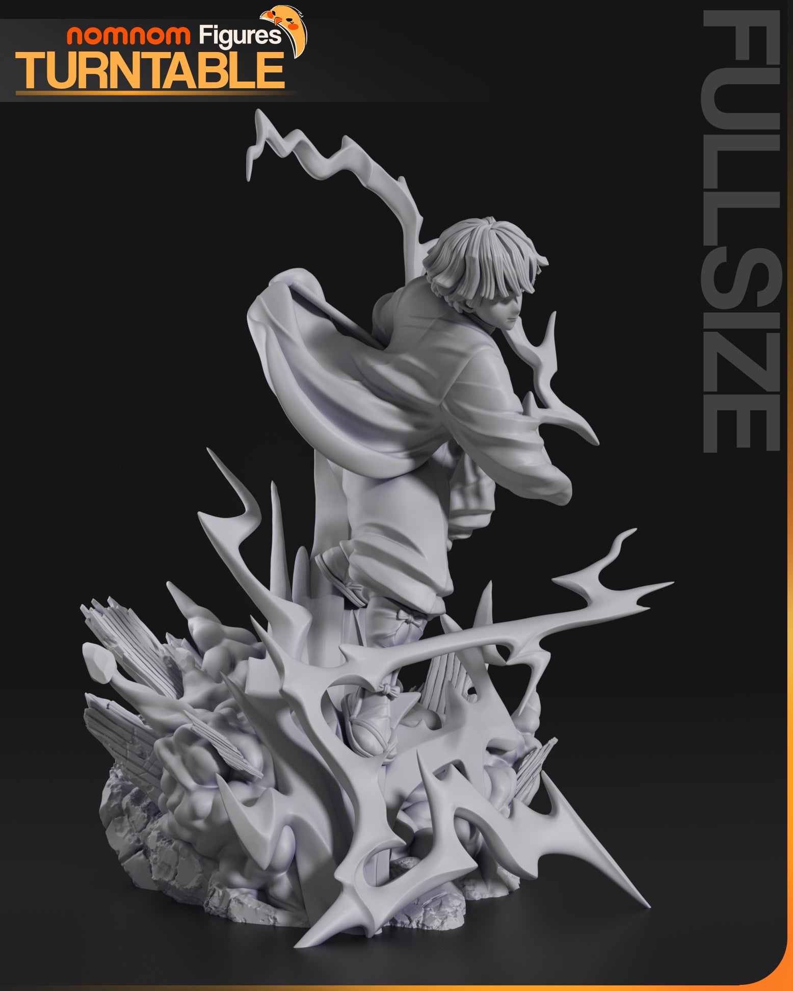 Zenitsu (Demon Slayer) - 3D Print - Model Kit - (Nom Nom)