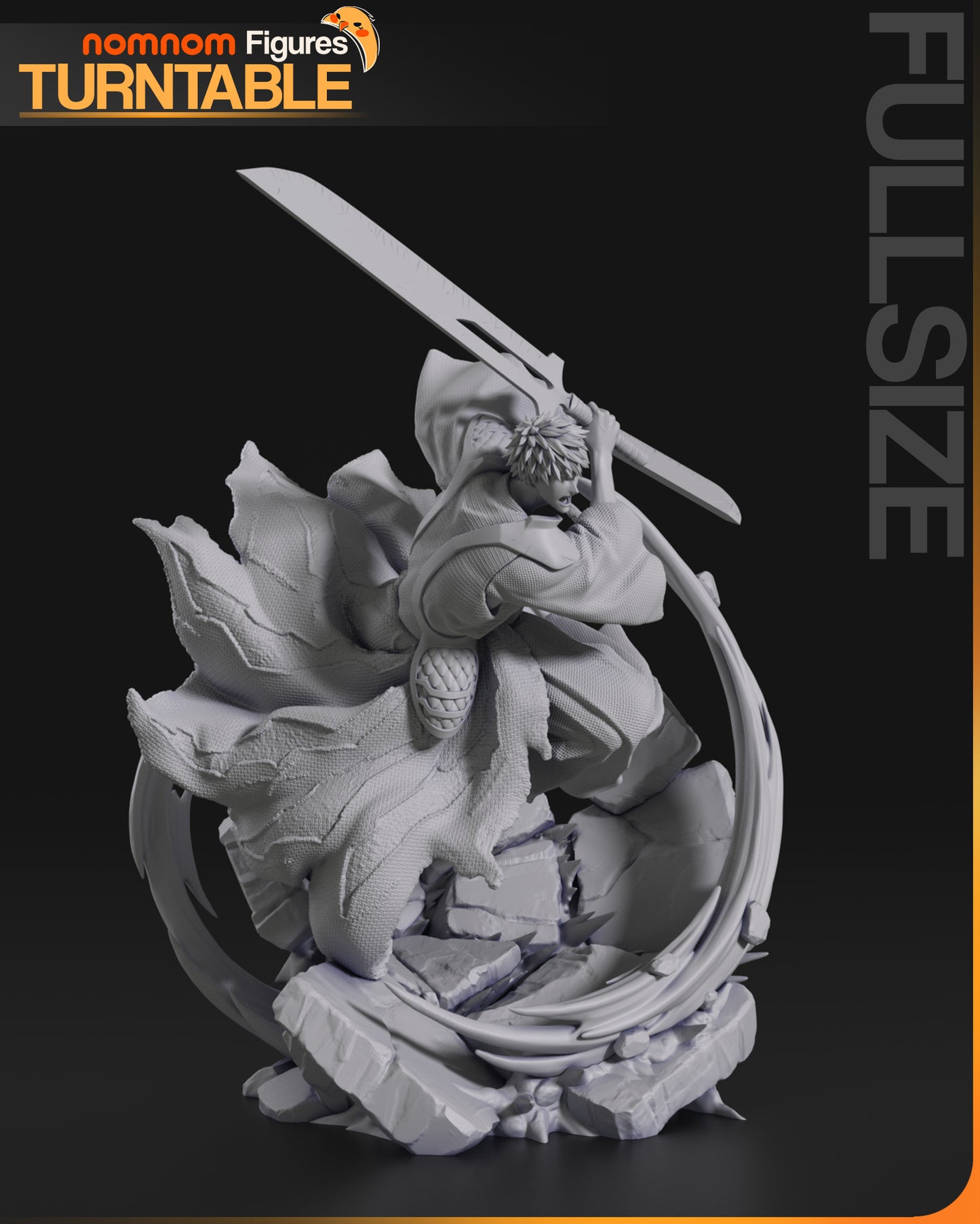 Ichigo Kurosaki (Bleach) 3d Printed Model Kit