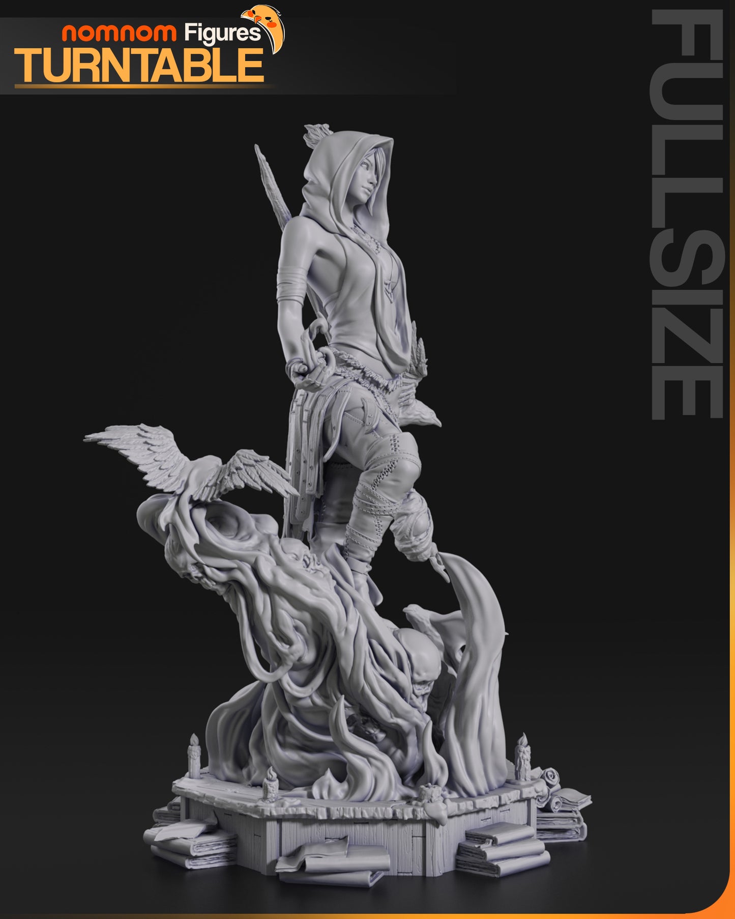 Morrigan (Dragon Age) 3d Printed Model Kit
