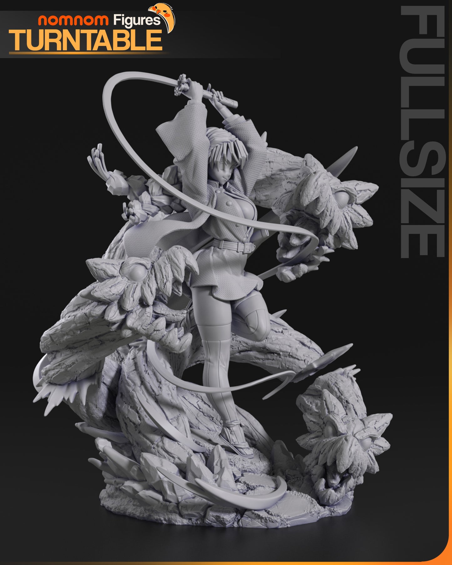 Mitsuri (Demon Slayer) 3d Printed Model Kit