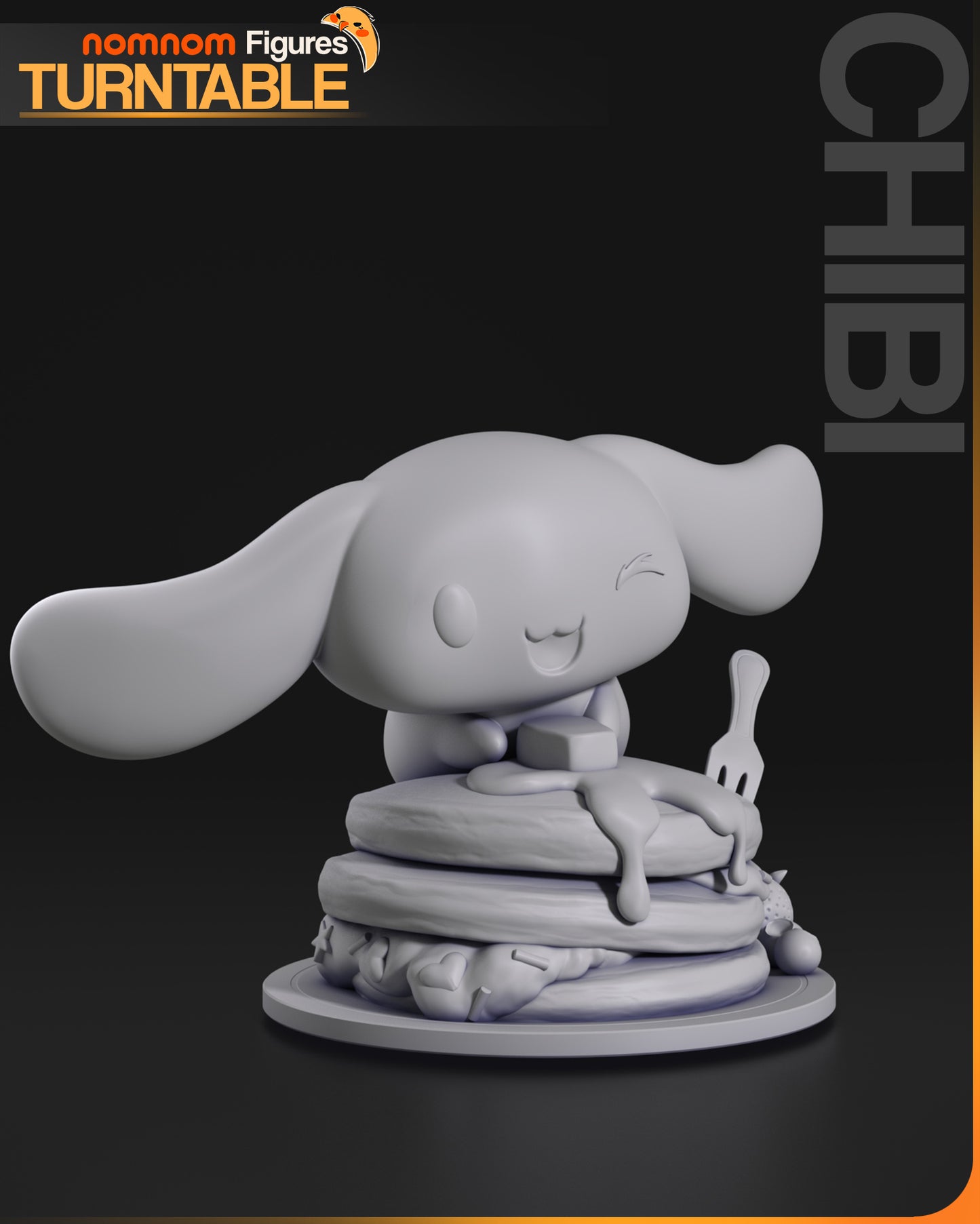 Cinnamoroll (Hello Kitty) 3d Printed Chibi Model Kit