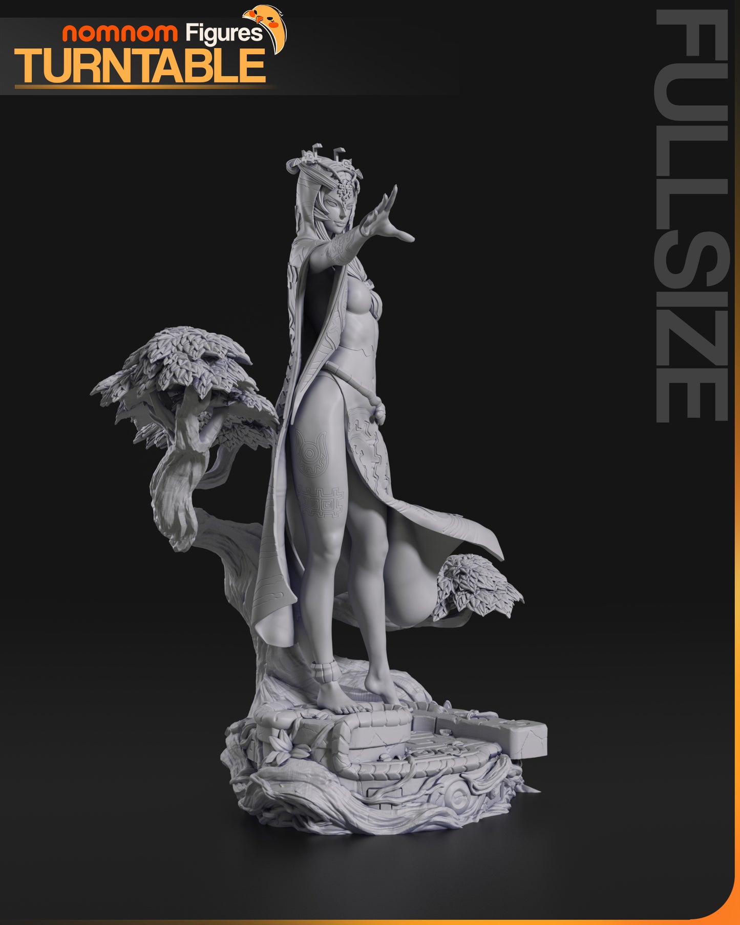 Midna (Legend of Zelda) 3d Printed Model Kit